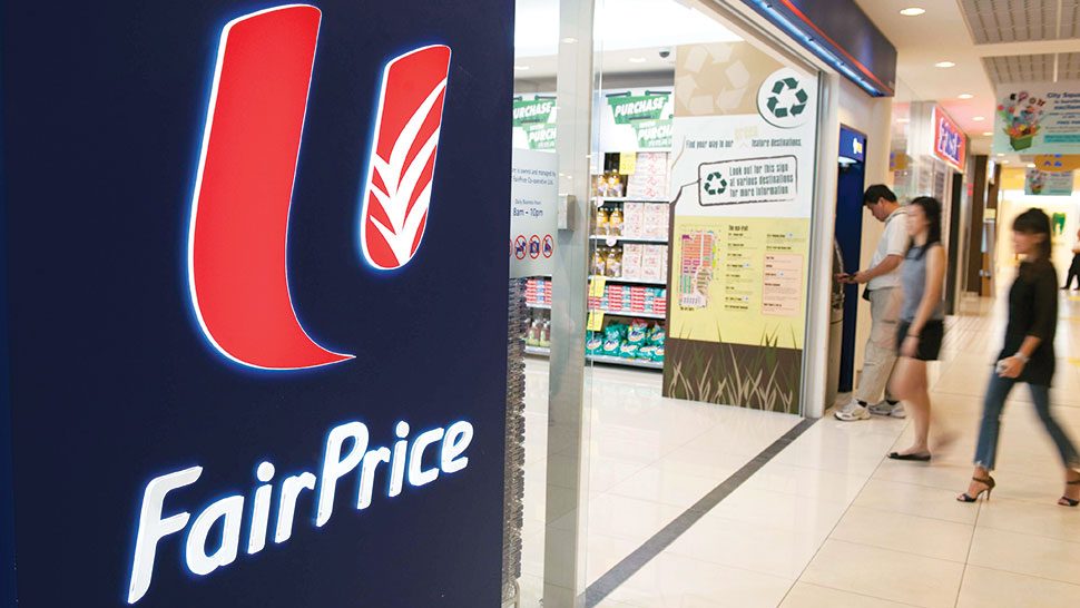 Fairprice entrance view