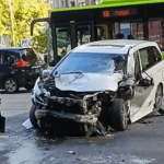 Five Hospitalised After Multi-Vehicle Crash Near Kovan MRT Station